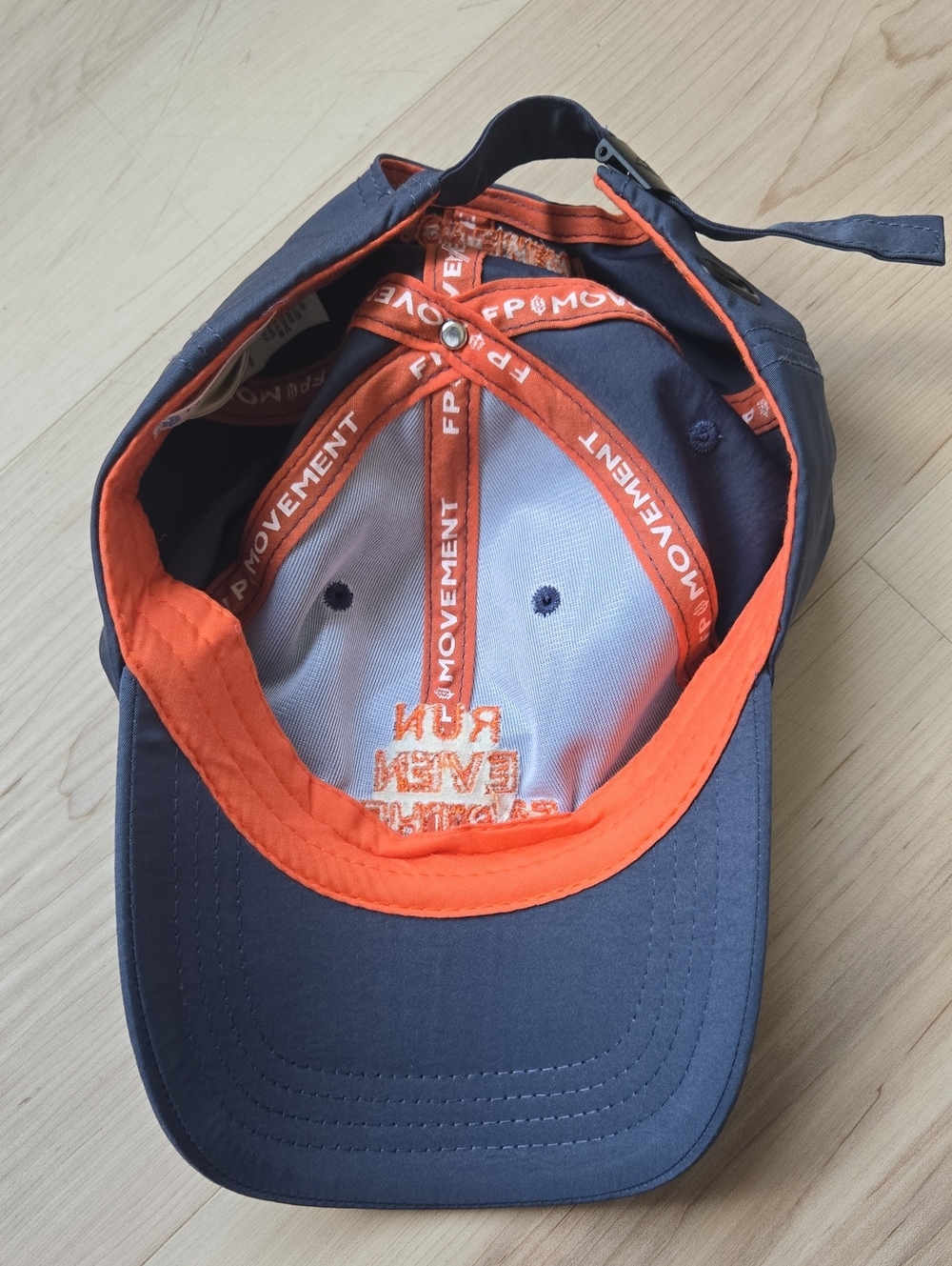 NWT FP Movement Run Further Hat, Blue/Orange, OS - Picture 4 of 4